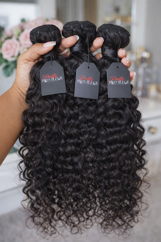 100% Raw Indian Curly – 3 Bundle Deal