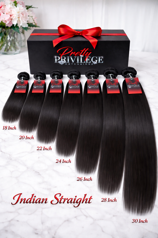 Indian Straight Hair Bundles – Pretty Privilege Extensionz